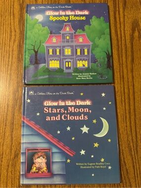 Bundle Of 2 “a Golden Glow in the Dark Books” by Eugene Bradley Coco